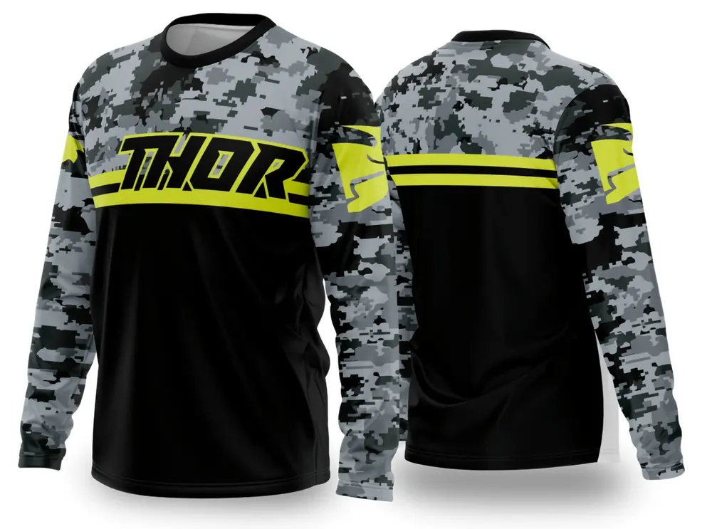 Arte Vetor Camisa de MOTOCROSS 2024 - 2025 Modelo 50