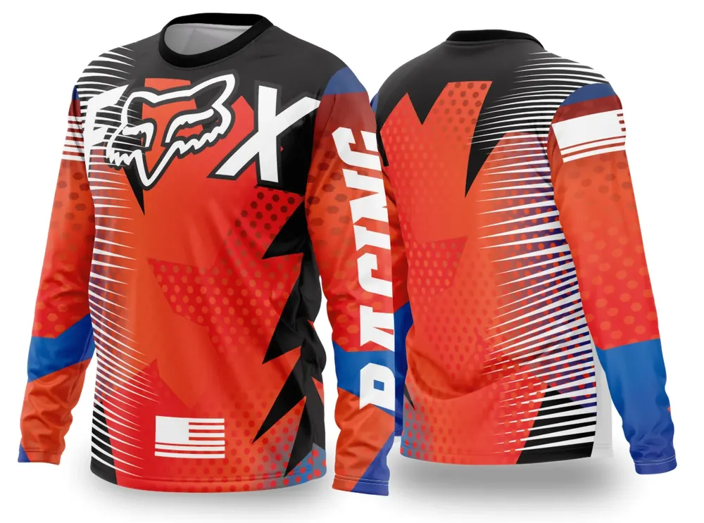 Arte Vetor Camisa de MOTOCROSS 2024 - 2025 Modelo 229