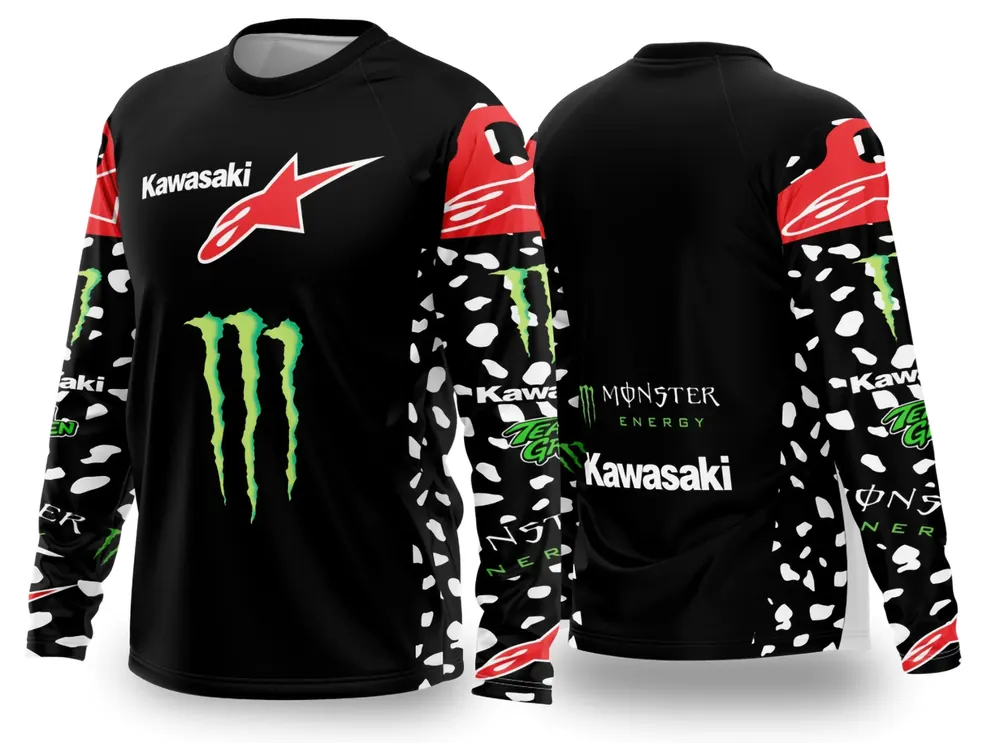 Arte Vetor Camisa de MOTOCROSS 2024 - 2025 Modelo 126