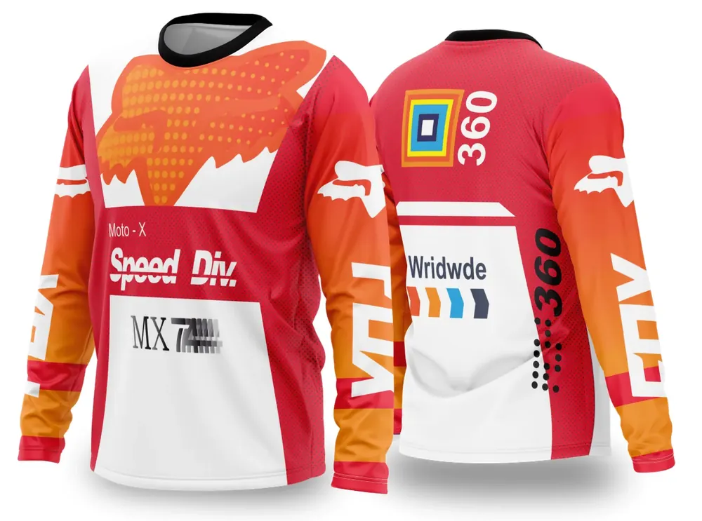 Arte Vetor Camisa de MOTOCROSS 2024 - 2025 Modelo 227