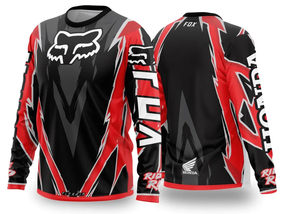 Arte Vetor Camisa de MOTOCROSS 2024 - 2025 Modelo 141