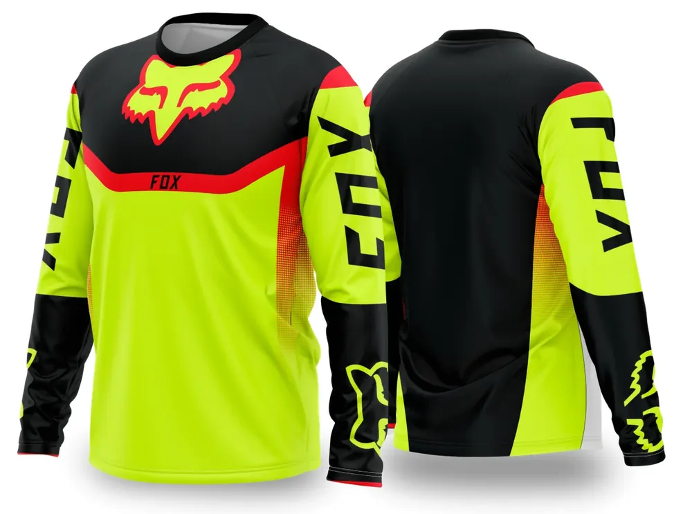 Arte Vetor Camisa de MOTOCROSS 2024 - 2025 Modelo 258