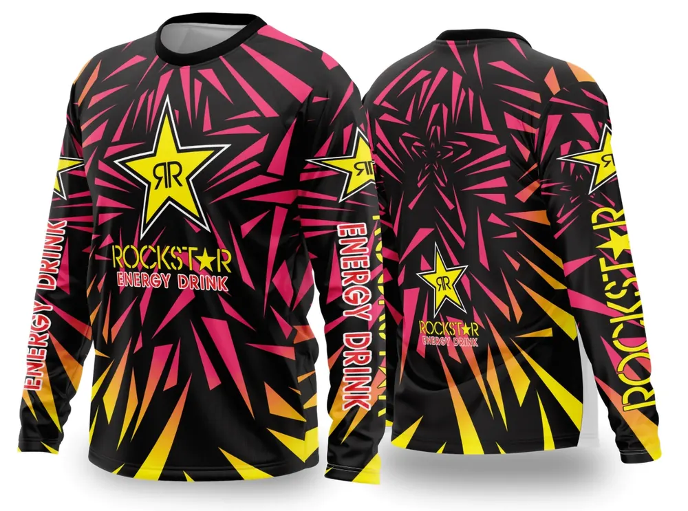 Arte Vetor Camisa de MOTOCROSS 2024 - 2025 Modelo 64