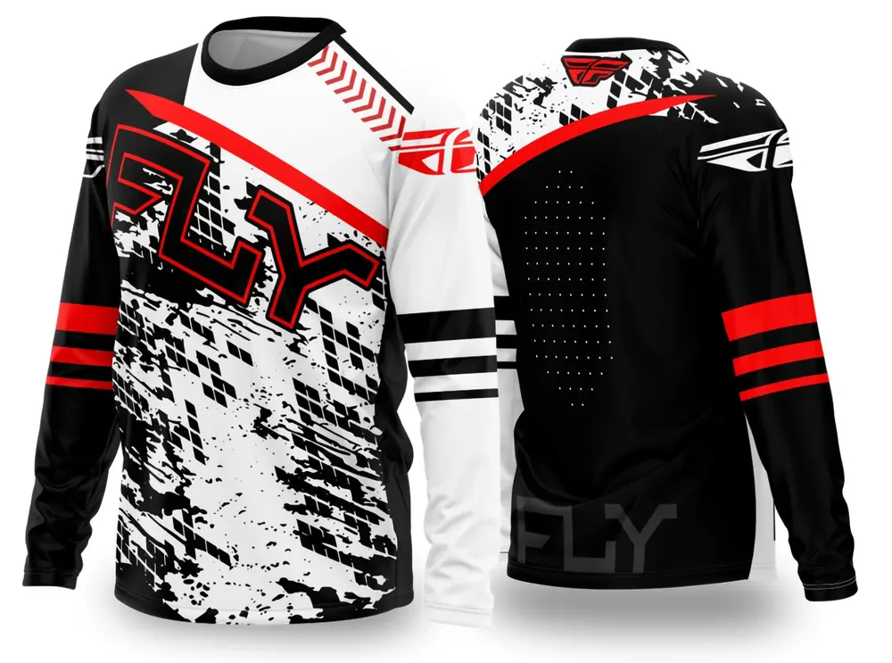 Arte Vetor Camisa de MOTOCROSS 2024 - 2025 Modelo 298