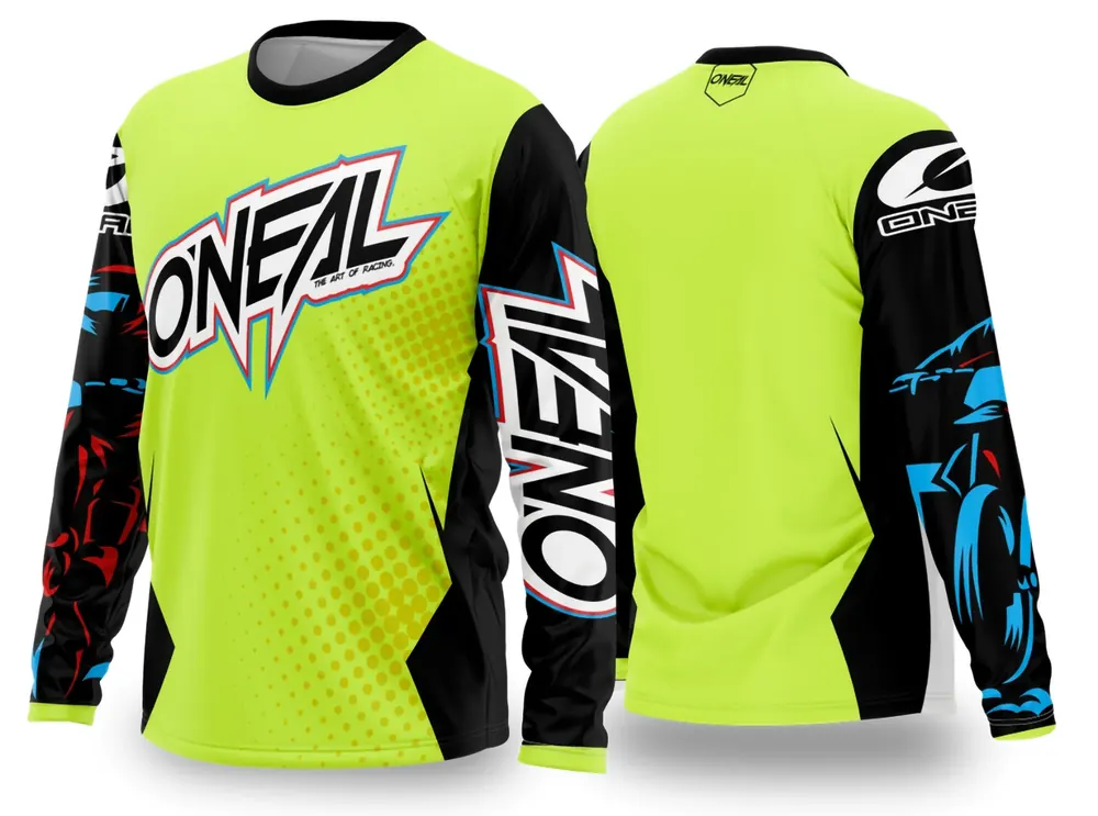 Arte Vetor Camisa de MOTOCROSS 2024 - 2025 Modelo 110