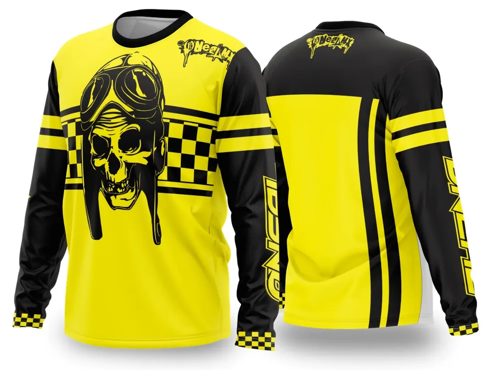 Arte Vetor Camisa de MOTOCROSS 2024 - 2025 Modelo 120