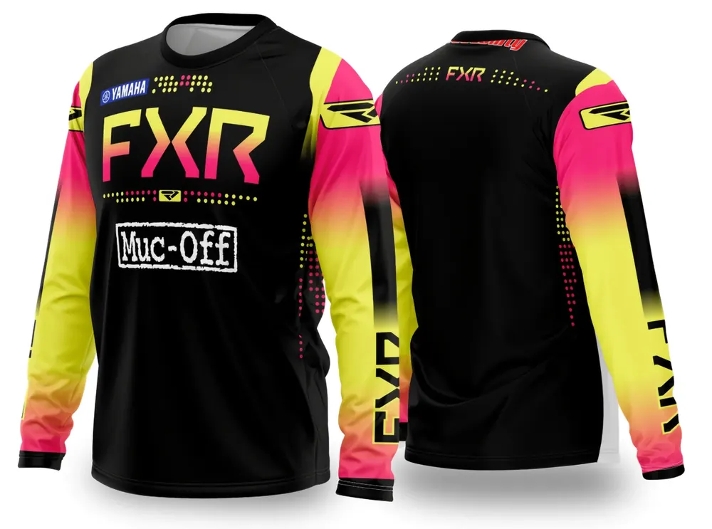 Arte Vetor Camisa de MOTOCROSS 2024 - 2025 Modelo 153