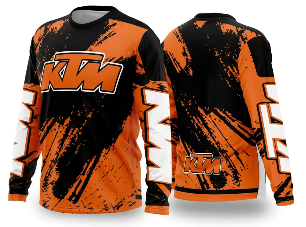 Arte Vetor Camisa de MOTOCROSS 2024 - 2025 Modelo 136