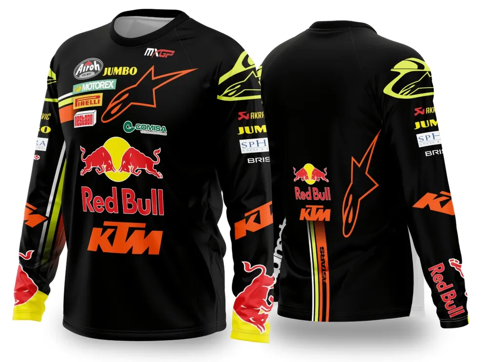 Arte Vetor Camisa de MOTOCROSS 2024 - 2025 Modelo 77