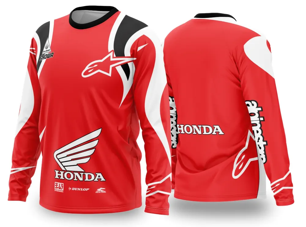 Arte Vetor Camisa de MOTOCROSS 2024 - 2025 Modelo 146