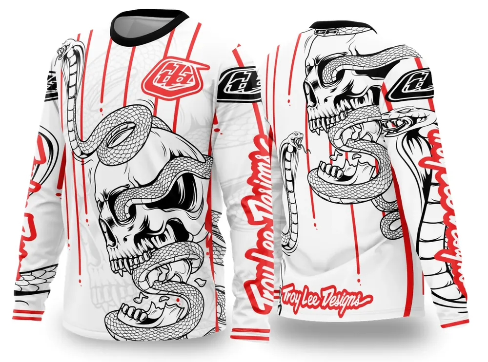 Arte Vetor Camisa de MOTOCROSS 2024 - 2025 Modelo 29