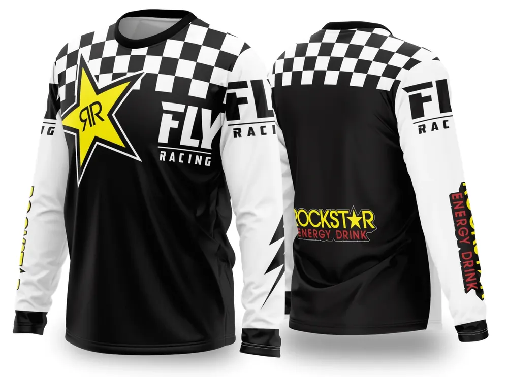 Arte Vetor Camisa de MOTOCROSS 2024 - 2025 Modelo 71