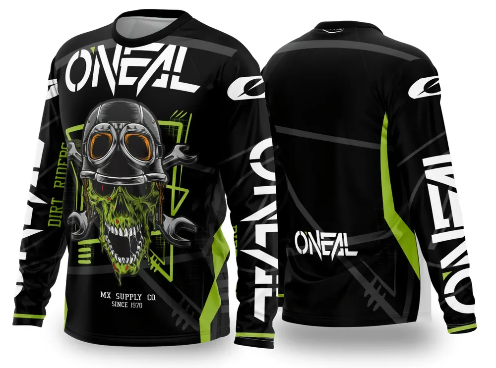 Arte Vetor Camisa de MOTOCROSS 2024 - 2025 Modelo 121