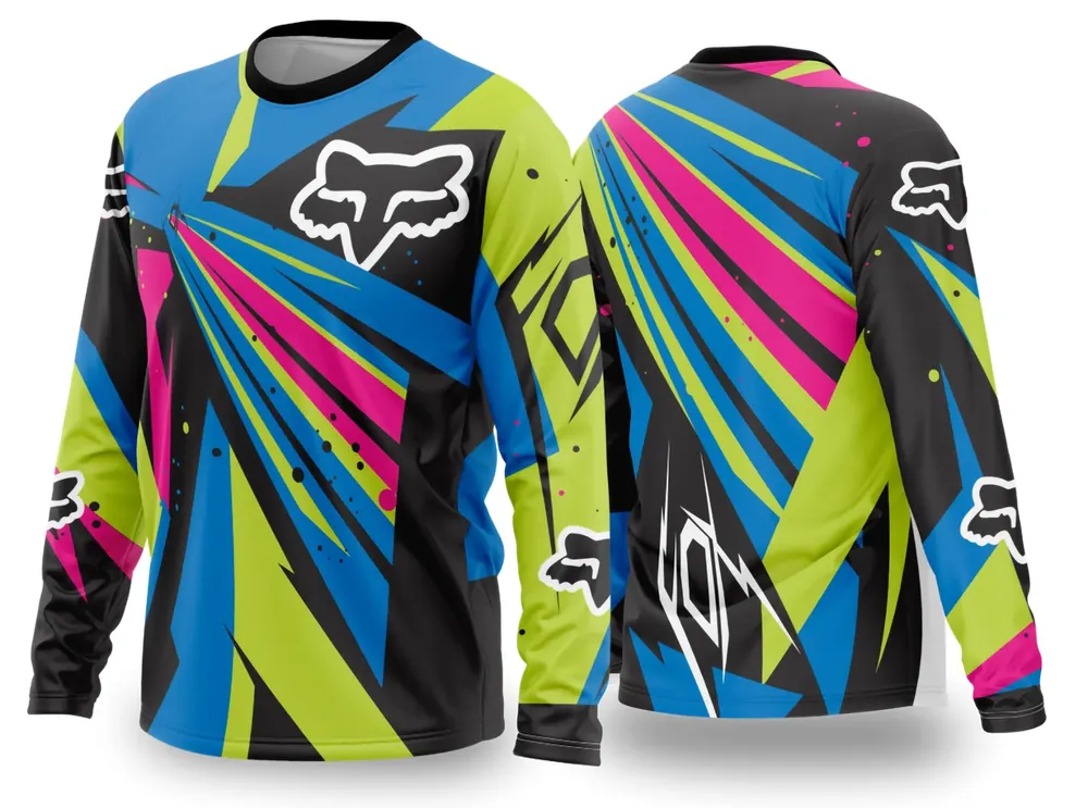 Arte Vetor Camisa de MOTOCROSS 2024 - 2025 Modelo 174