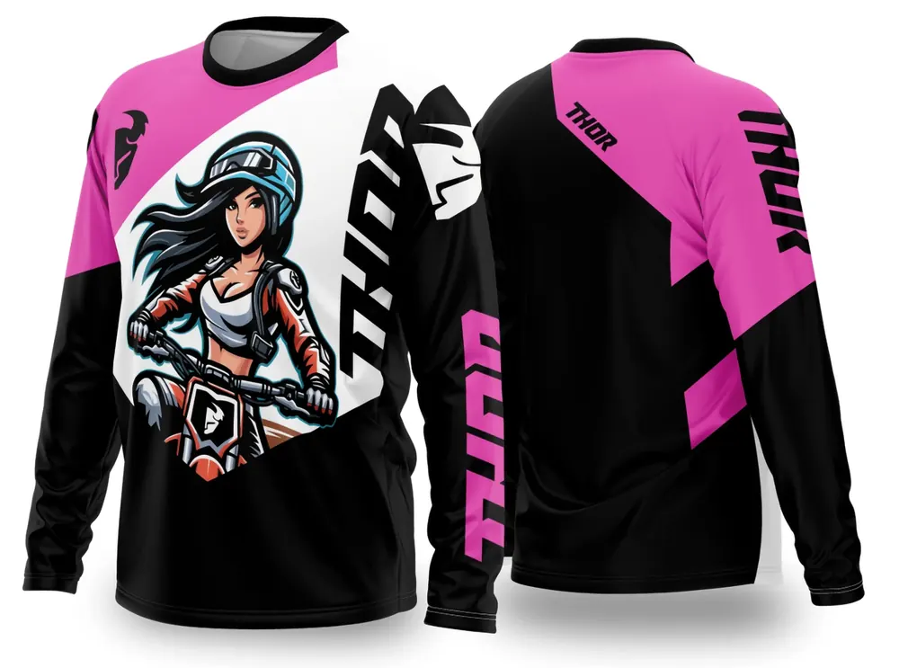 Arte Vetor Camisa de MOTOCROSS 2024 - 2025 Modelo 61