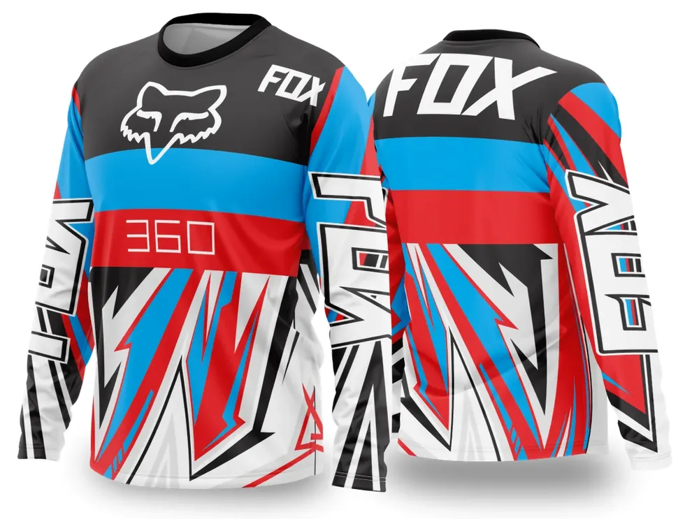 Arte Vetor Camisa de MOTOCROSS 2024 - 2025 Modelo 218