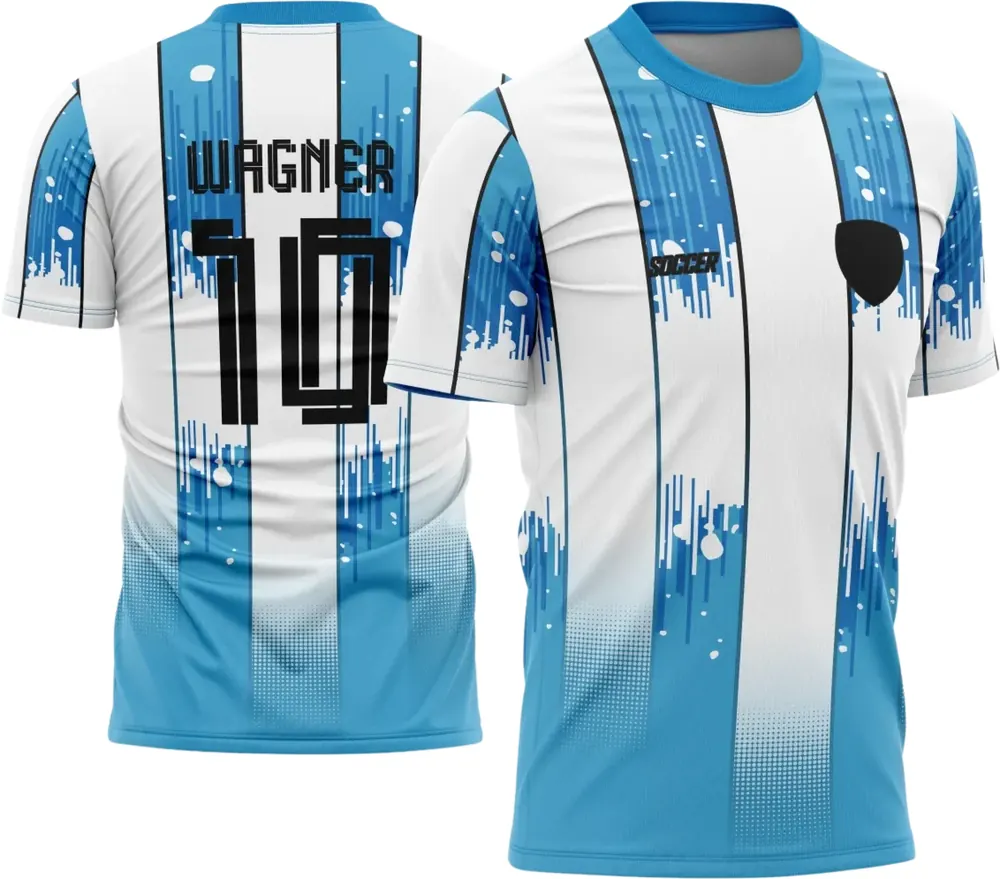 Arte Vetor Camisa de Time Amador Modelo 06