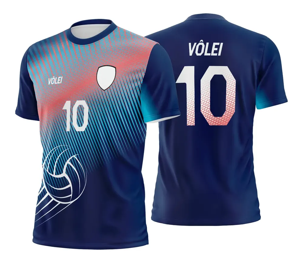 Camisa de Vôlei - Estampa de Vôlei Modelo 103