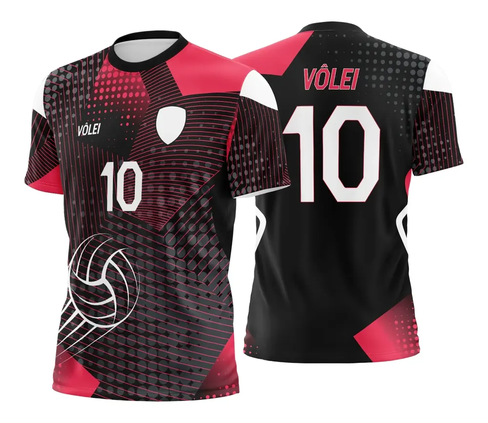 Arte Vetor Camisa de Vôlei - Estampa Camisa de Vôlei Modelo 119