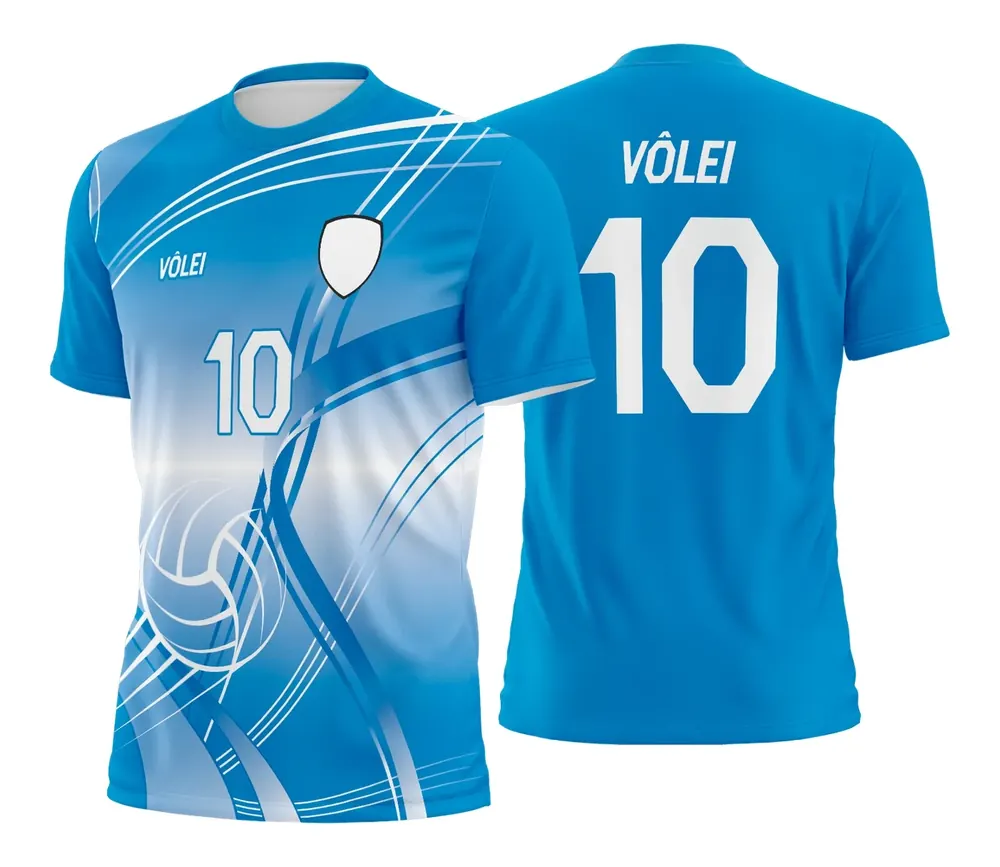 Arte Vetor Camisa de Vôlei - Estampa Camisa de Vôlei Modelo 120