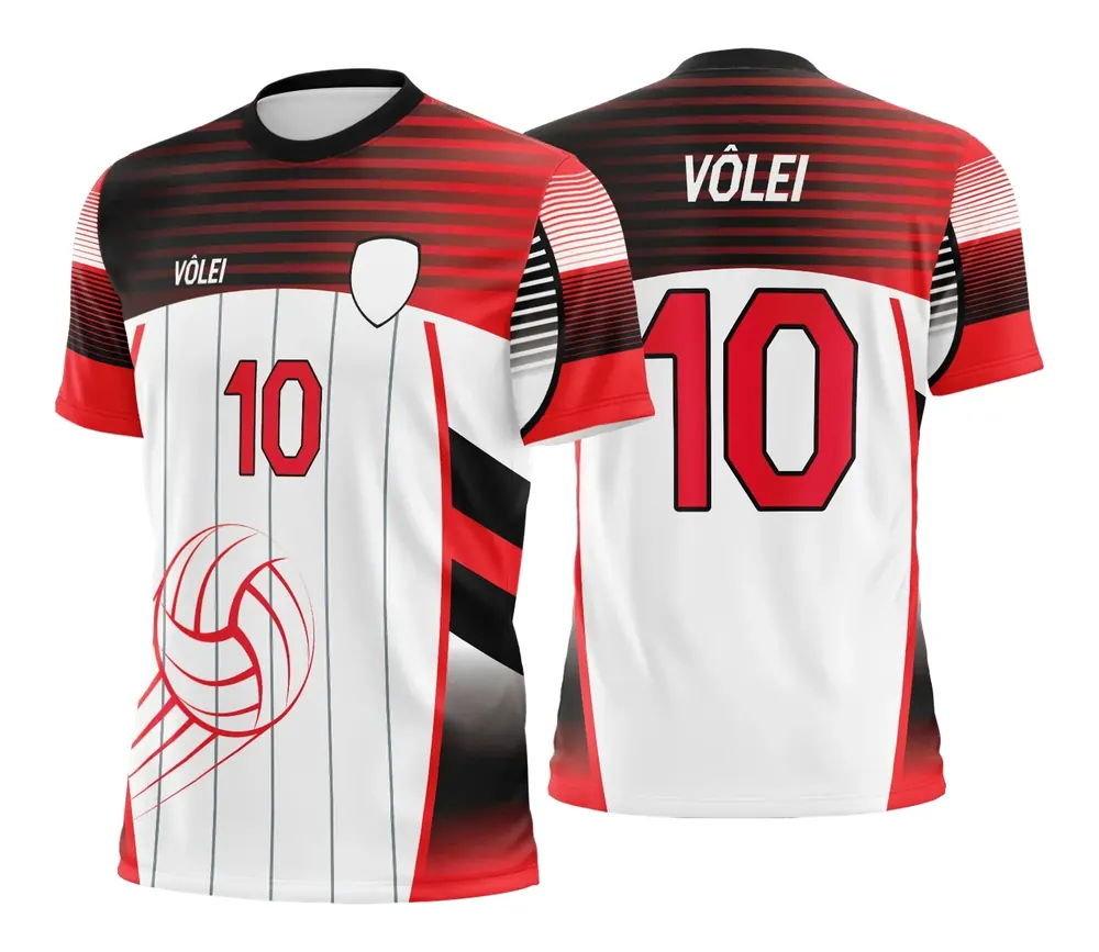 Camisa de Vôlei - Estampa de Vôlei Modelo 139