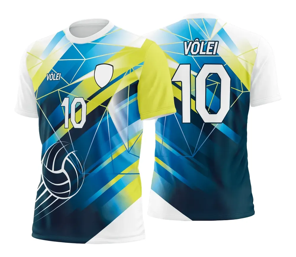 Arte Vetor Camisa de Vôlei - Estampa Camisa de Vôlei Modelo 128