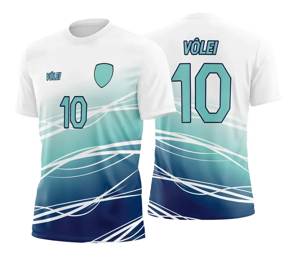 Arte Vetor Camisa de Vôlei - Estampa Camisa de Vôlei Modelo 34