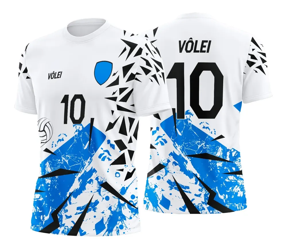 Camisa de Vôlei - Estampa de Vôlei Modelo 77