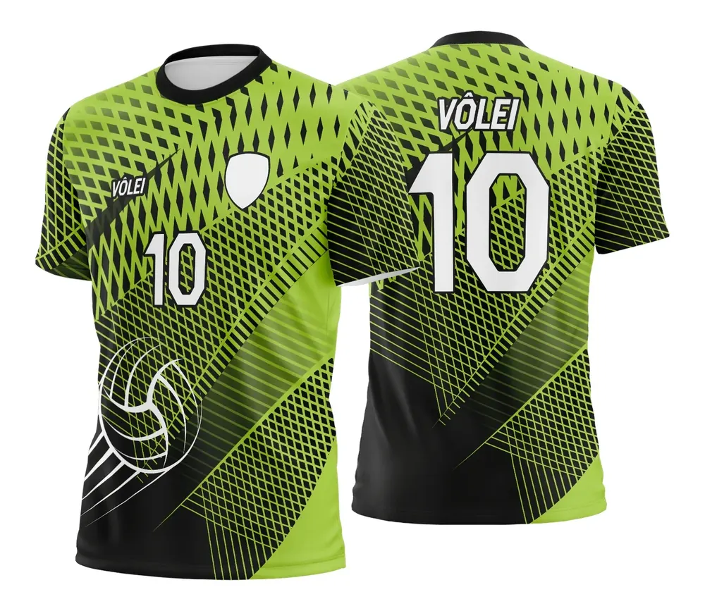 Arte Vetor Camisa de Vôlei - Estampa Camisa de Vôlei Modelo 117