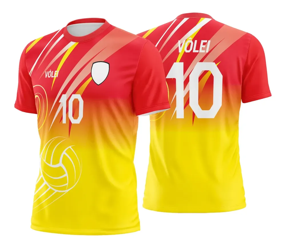 Camisa de Vôlei - Estampa de Vôlei Modelo 129