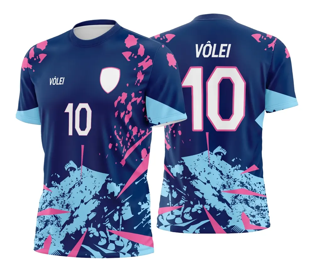 Camisa de Vôlei - Estampa de Vôlei Modelo 44