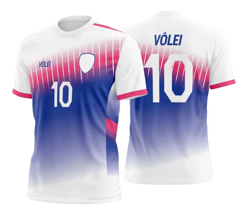Arte Vetor Camisa de Vôlei - Estampa Camisa de Vôlei Modelo 46