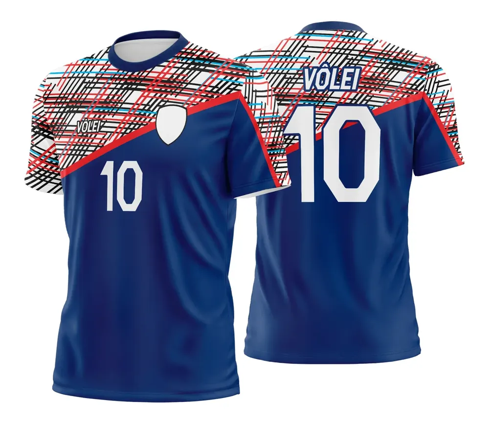 Camisa de Vôlei - Estampa de Vôlei Modelo 52