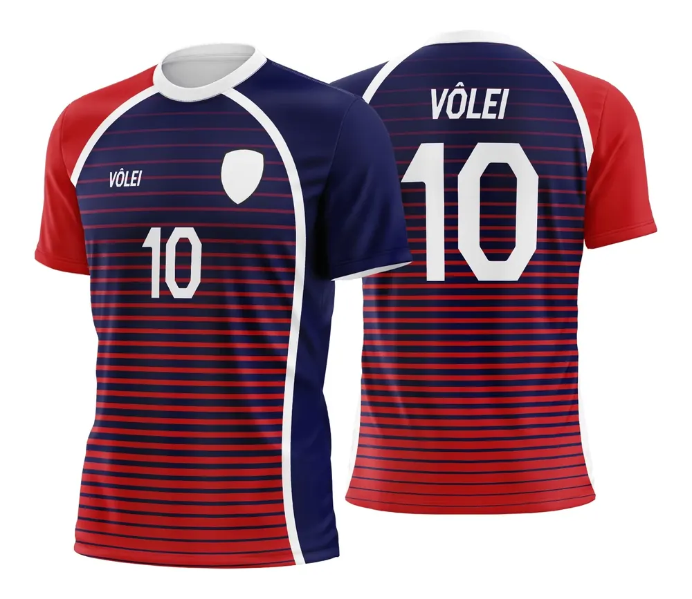 Arte Vetor Camisa de Vôlei - Estampa Camisa de Vôlei Modelo 37
