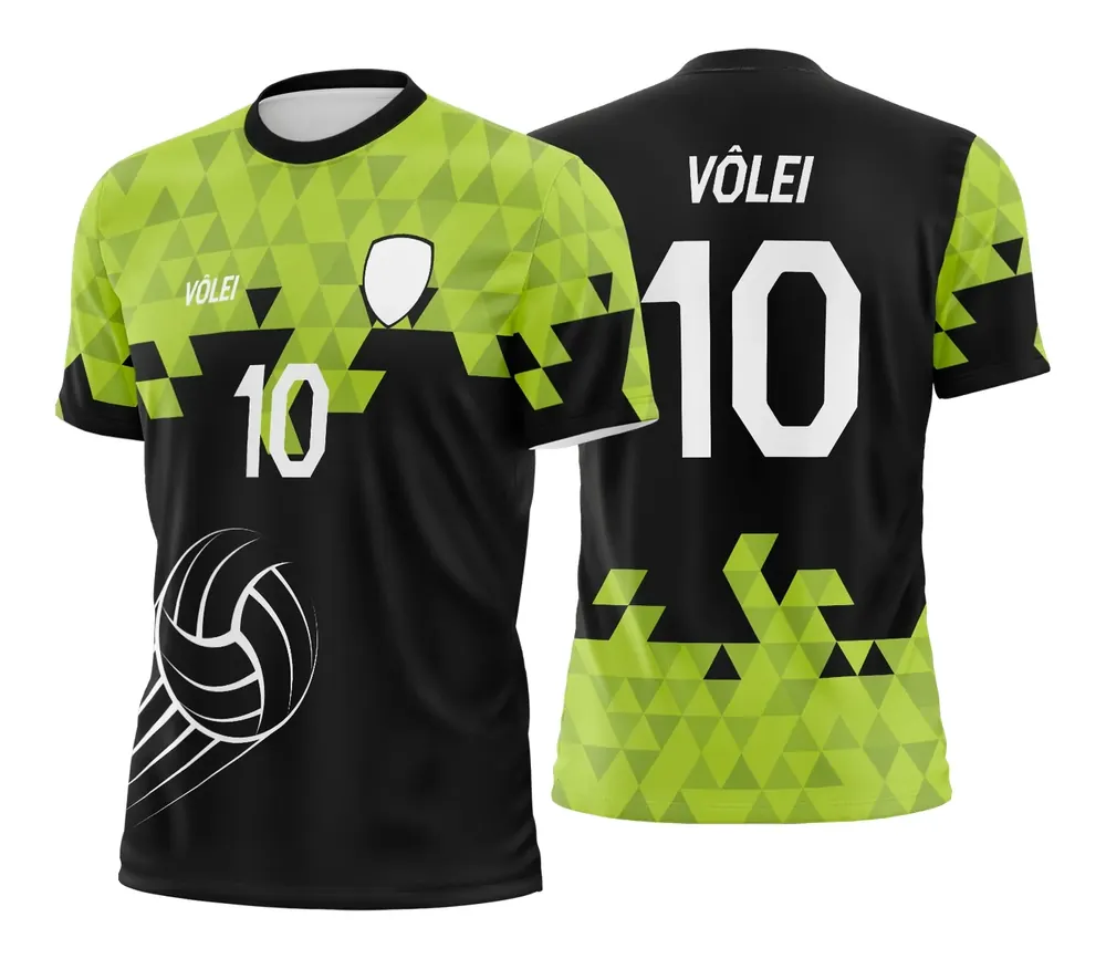 Arte Vetor Camisa de Vôlei - Estampa Camisa de Vôlei Modelo 96