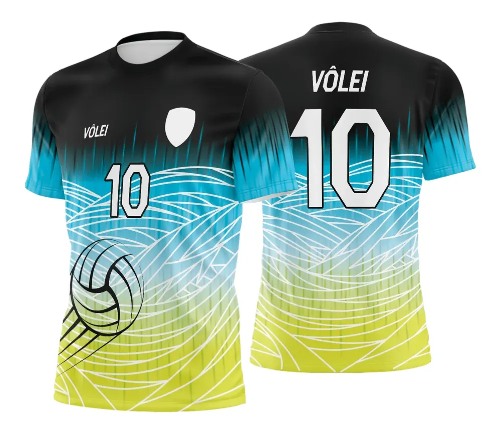 Arte Vetor Camisa de Vôlei - Estampa Camisa de Vôlei Modelo 90