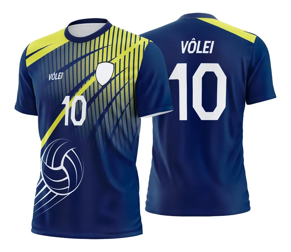 Arte Vetor Camisa de Vôlei - Estampa Camisa de Vôlei Modelo 81
