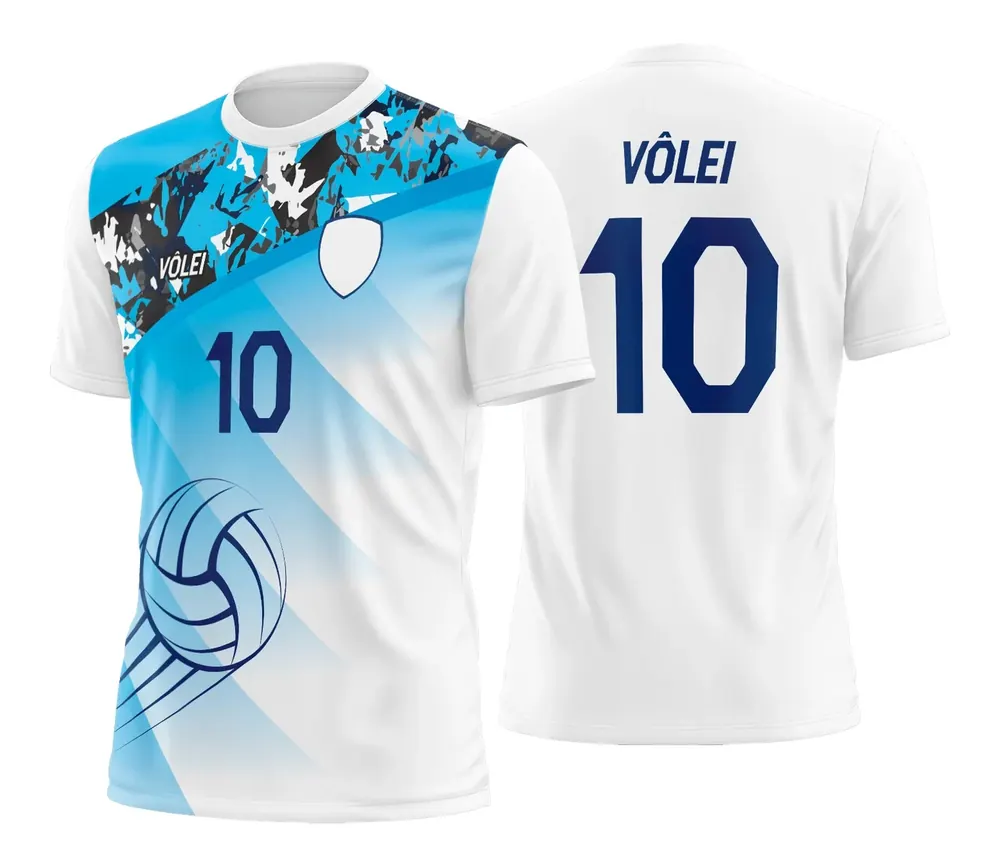 Arte Vetor Camisa de Vôlei - Estampa Camisa de Vôlei Modelo 115