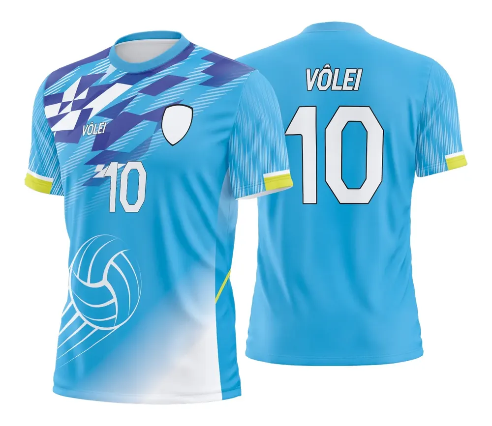 Arte Vetor Camisa de Vôlei - Estampa Camisa de Vôlei Modelo 83
