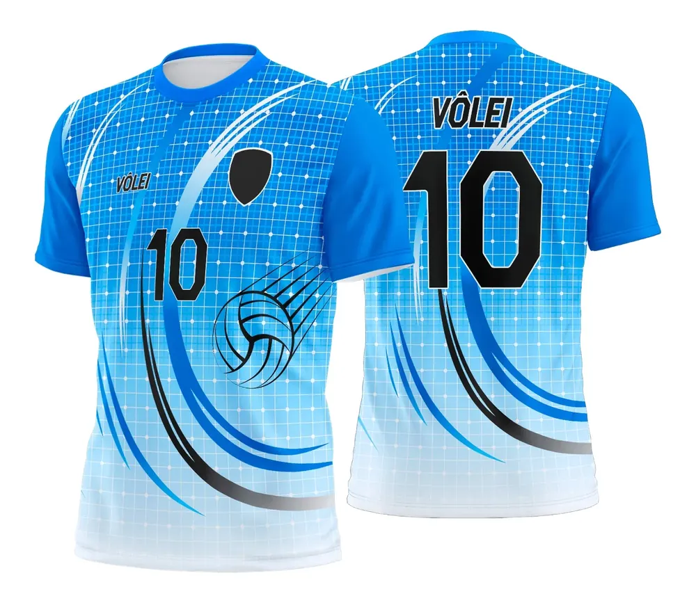 Arte Vetor Camisa de Vôlei - Estampa Camisa de Vôlei Modelo 68