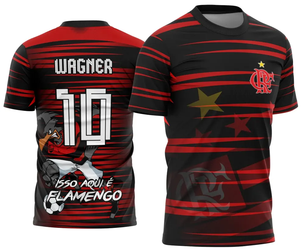 Camisa do Flamengo Personalizada