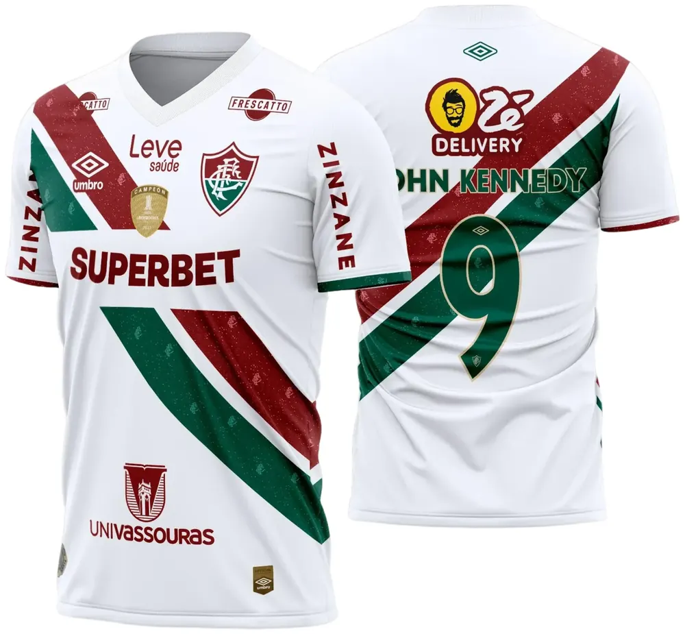 Arte Vetor Camisa Fluminense Reserva 2024 - 2025