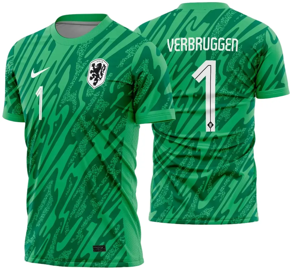 Camisa Holanda Goleiro 2024 - 2025