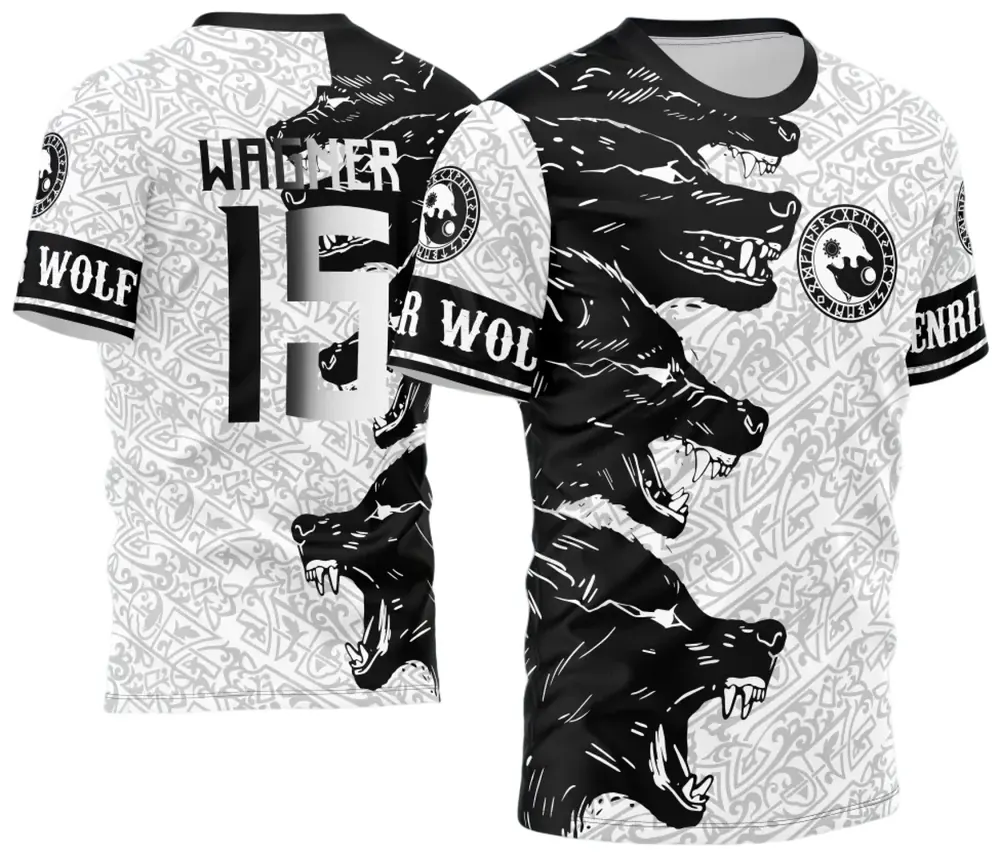 Arte Vetor Camisa InterClasse 2024 Lobos Modelo 02