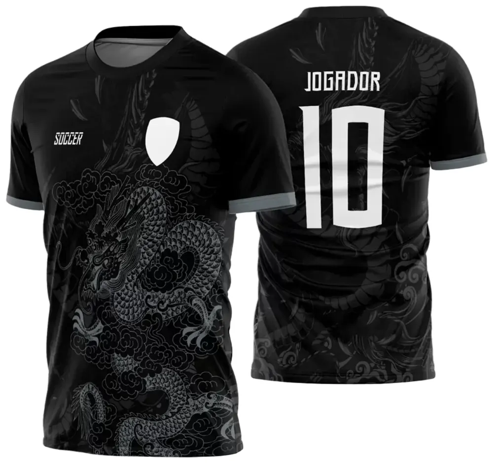 Arte Vetor Camisa InterClasse 2024 Modelo 27 Dragão