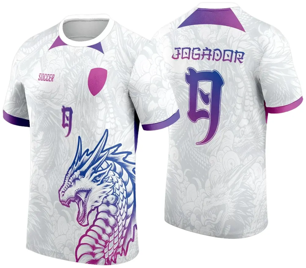 Arte Vetor Camisa InterClasse 2024 Modelo 46 Dragão