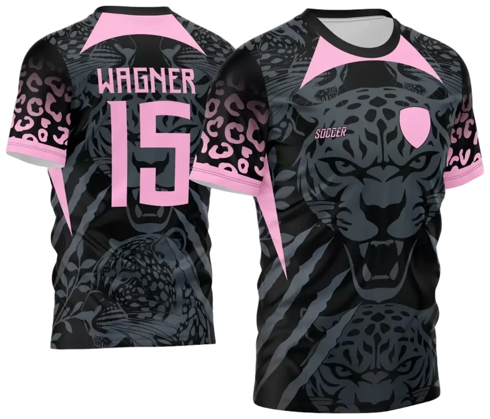 Arte Vetor Camisa InterClasse 2024 Onça Modelo 02