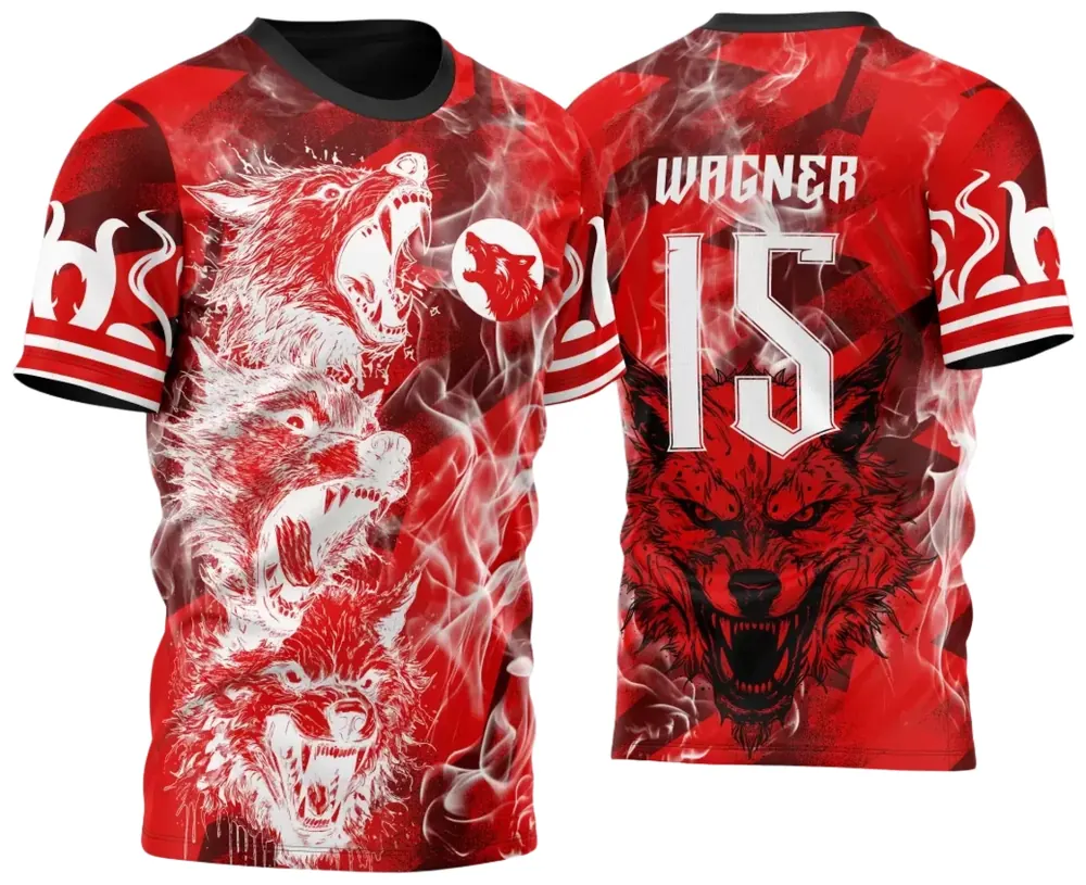 Arte Vetor Camisa InterClasse 2024 Quatro Lobos