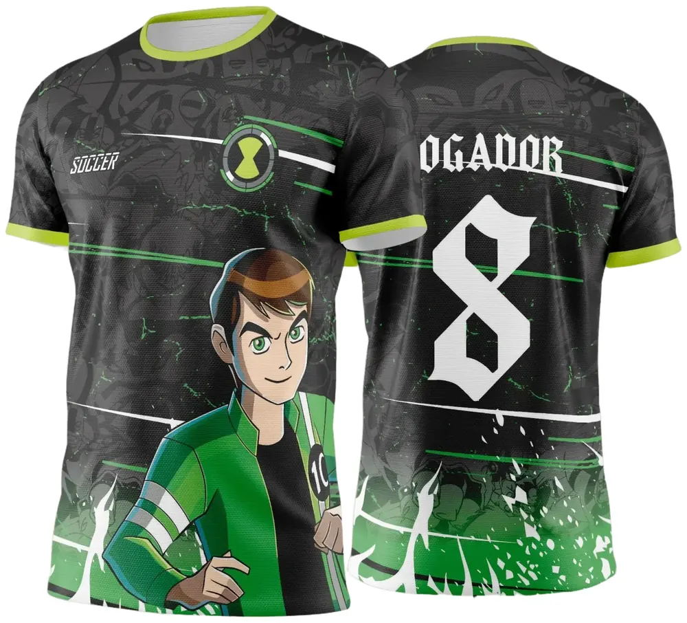 Arte Vetor Camisa Interclasse Ben 10 - Jogos Internos 2024 - 2025