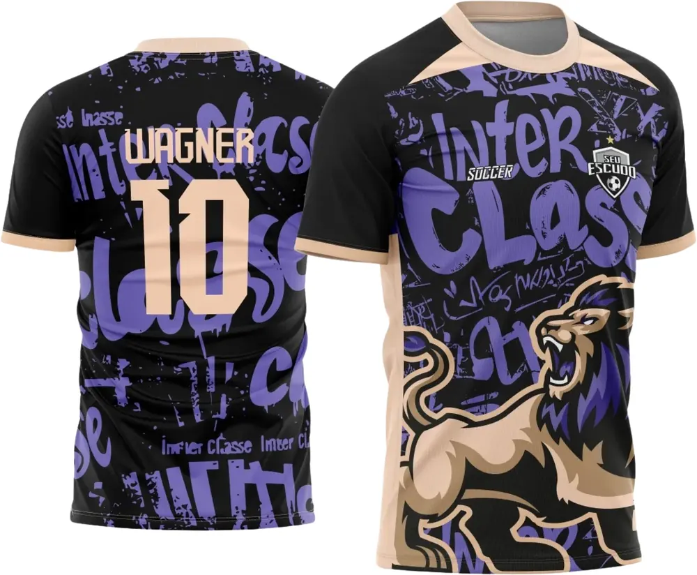 Camisa Interclasse Bonita Leão Graffite 2025
